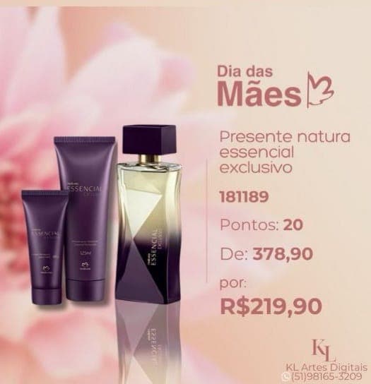 foto Linha Masculina Kit Presente Natura Essexc