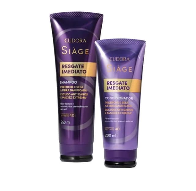 foto Shampoos Combo Siàge Resgate Imediato